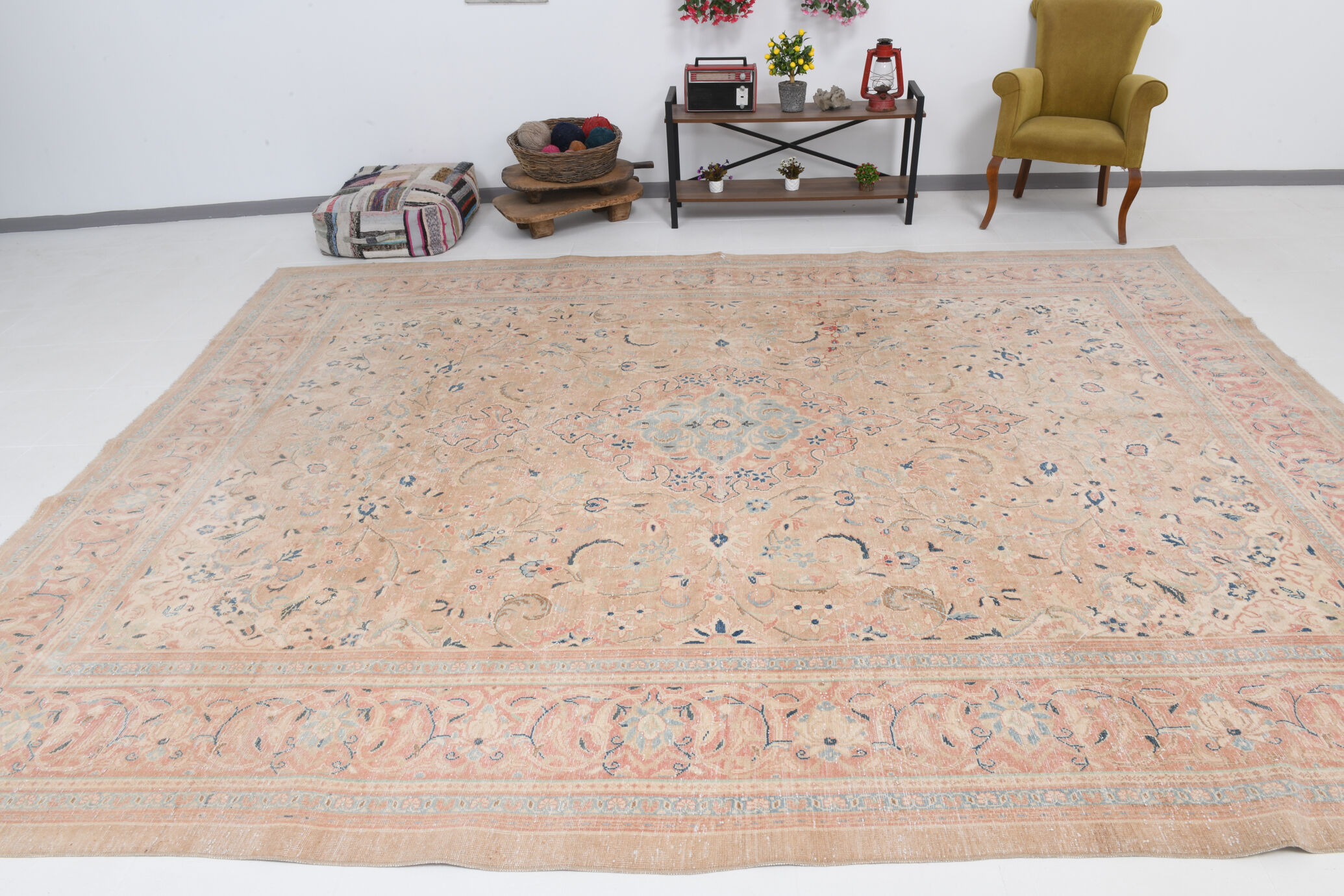 10x13 oversize antique persian rug304x399cm