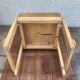 Old vintage wood child chair