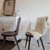 Set of 4 Scandinavian chairs from the 1960s.