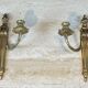 Pair of Louis XVI style bronze wall sconces