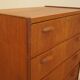 Commode en teck, design danois, années 1970, fabriquée au Danemark
