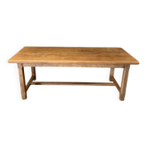 Grande table de ferme en chêne massif