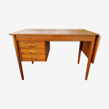 Bureau scandinave en teck 1960