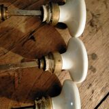 Antique porcelain door handles