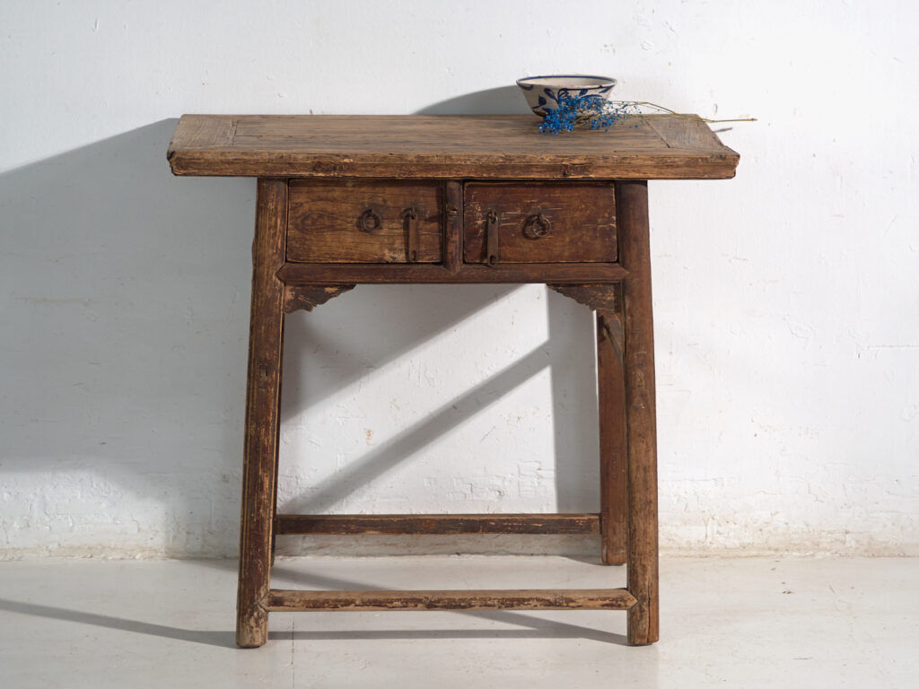 Antique Chinese work table with drawers – China, circa 1900