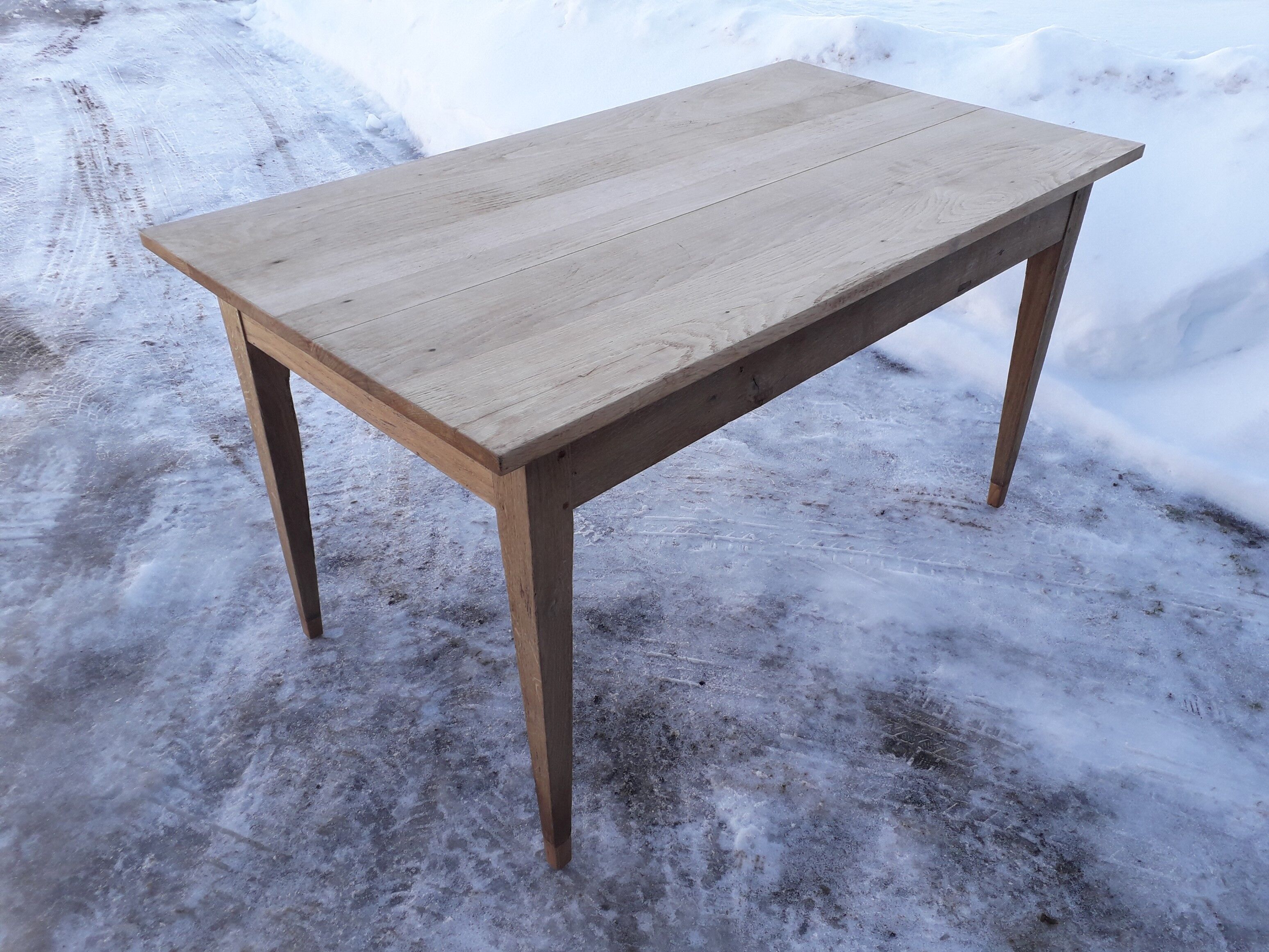 Old farmhouse table 140 cm