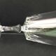 Set de 12 verres à vin cristal taillé