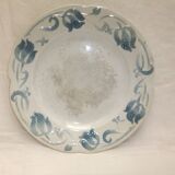 Sarreguemines Tircis barbotine art nouveau plate collection