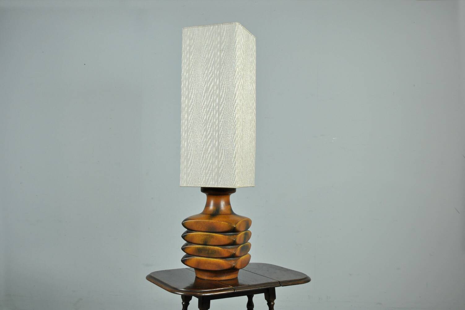 Vintage ceramic floor lamp by cari zalloni, 1970s
