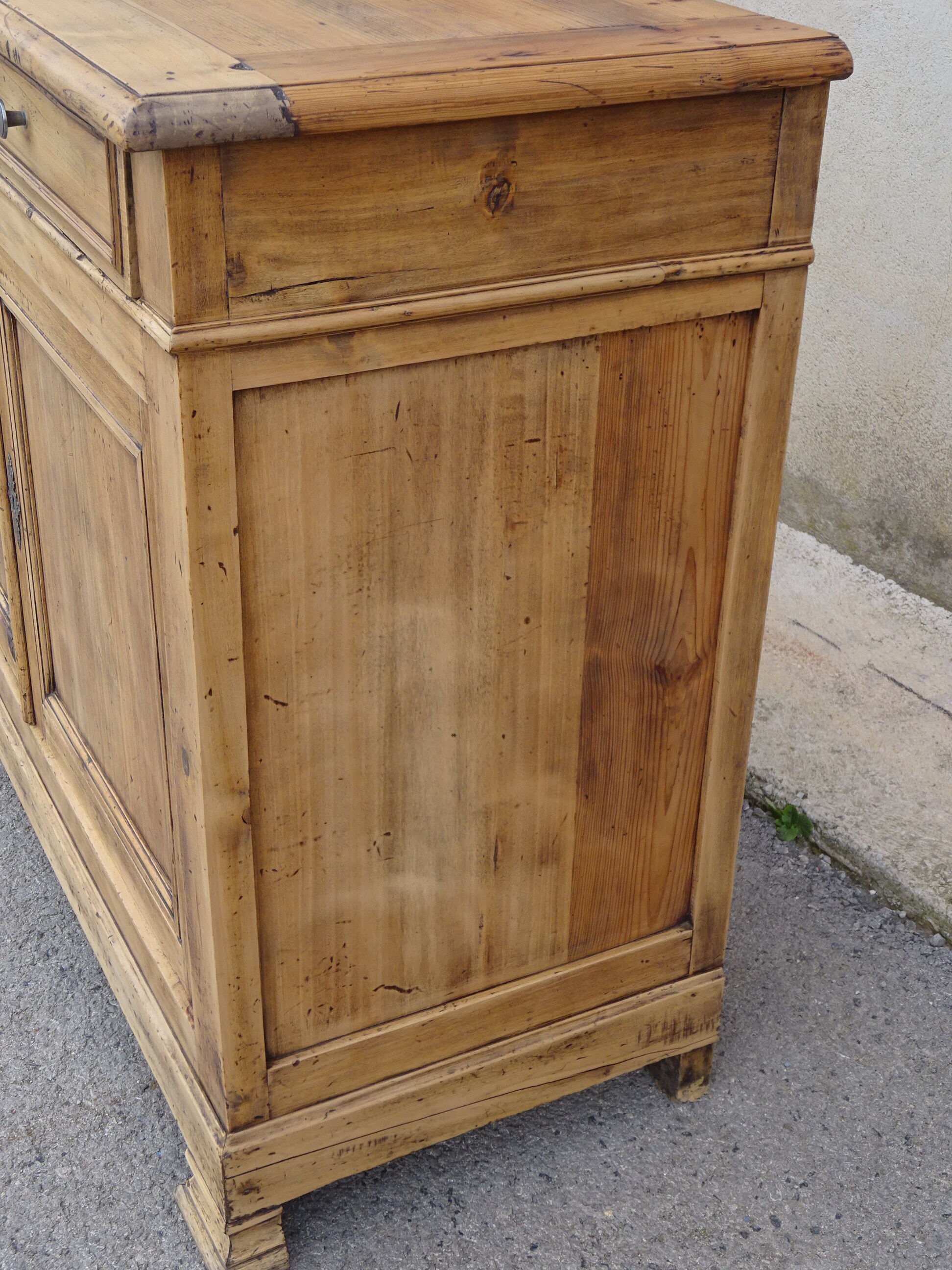 Louis-Philippe sideboard all in solid wood