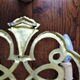 Paire d'appliques 1970 en laiton