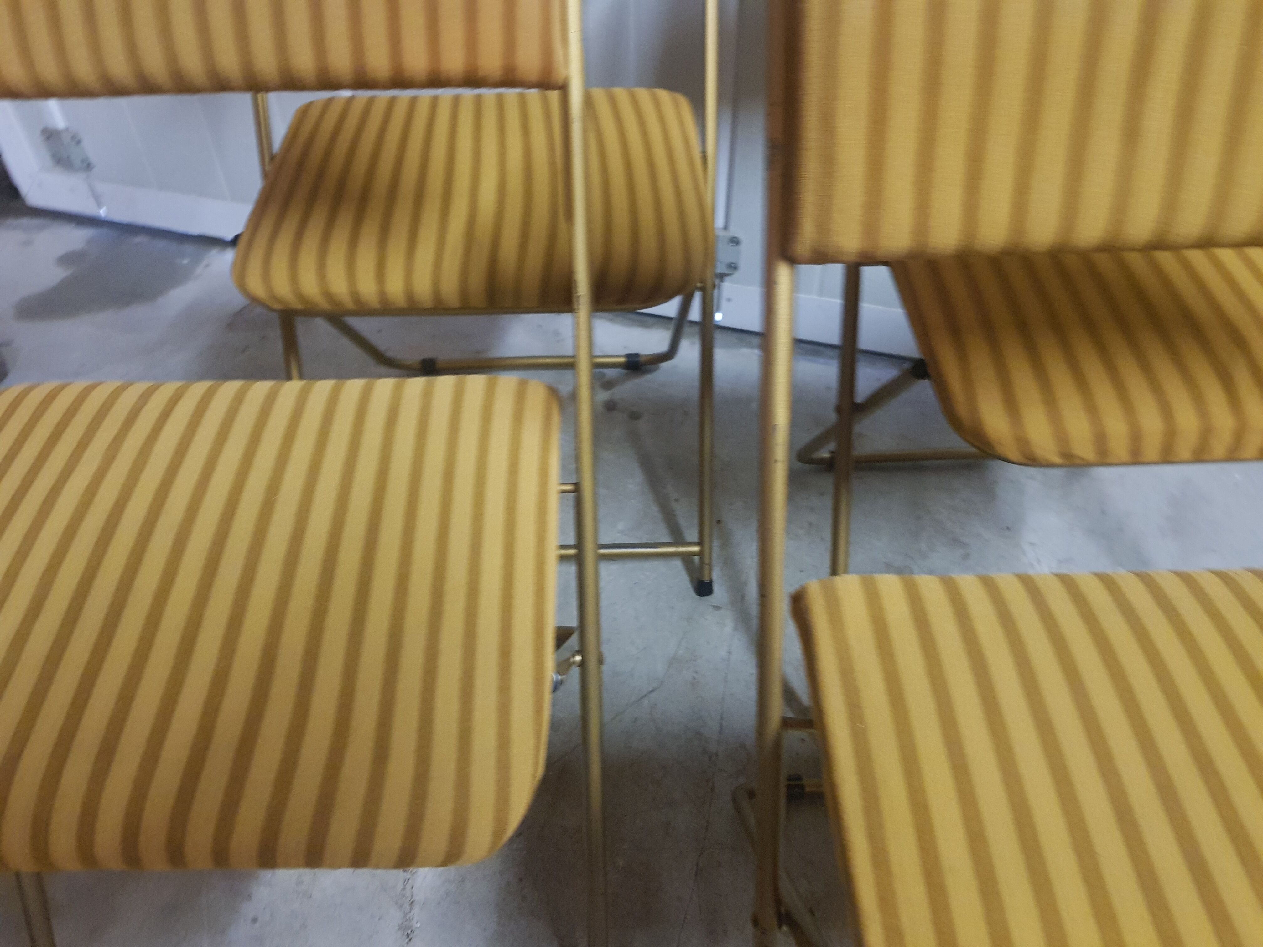 4 lafuma chairs folding 70 years