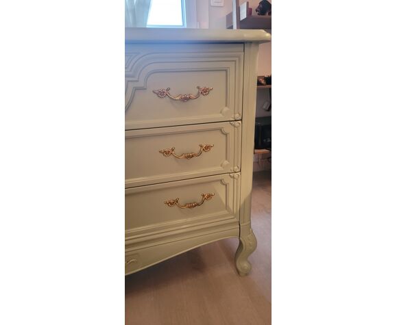 Chest of drawers style louis xv cherry tree | Selency