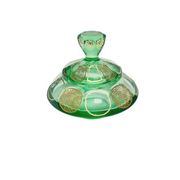 Art Deco candy dish from Moser, former Czechoslovakia, 1960s