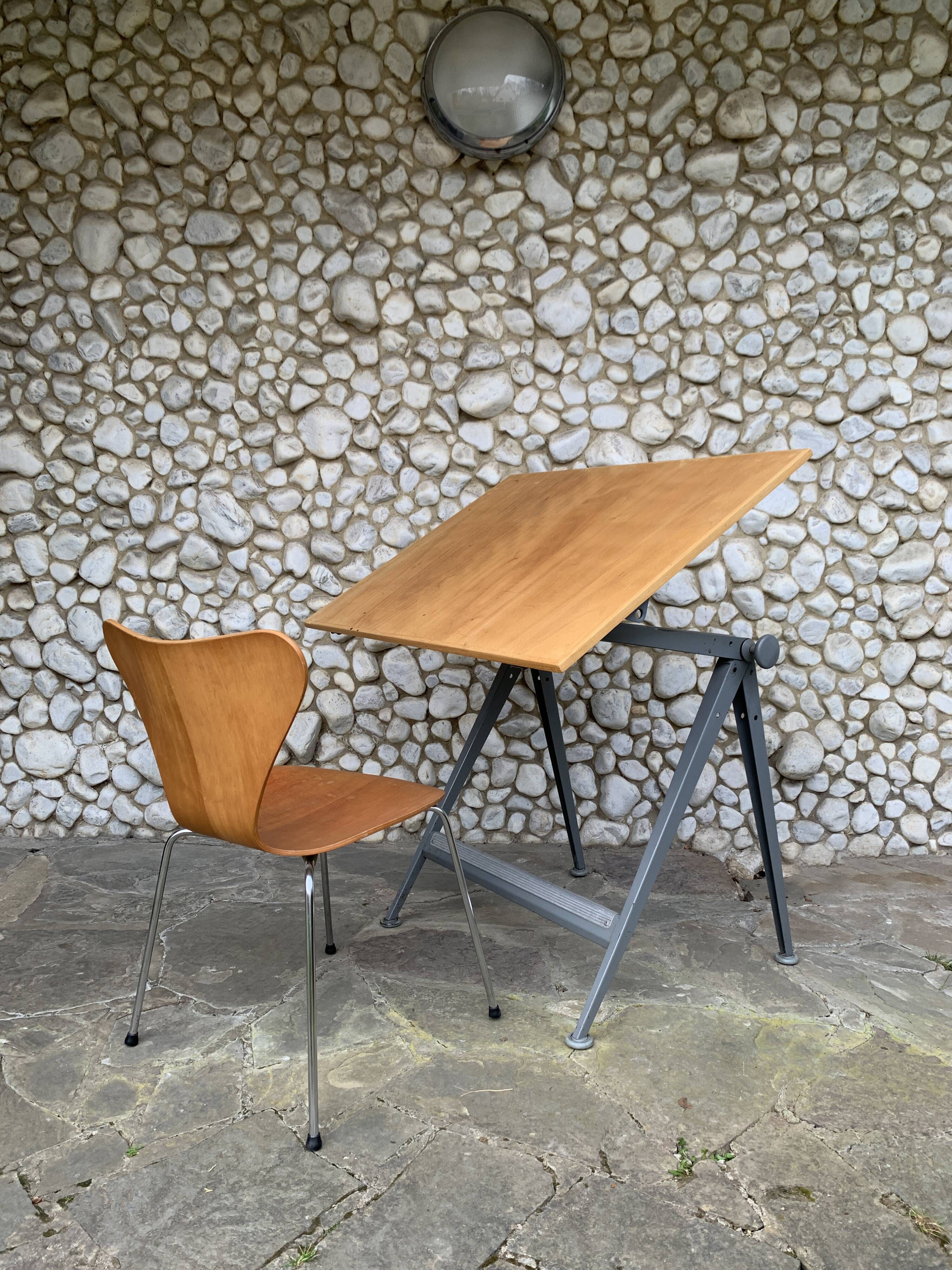 Drawing table by Wim Rietveld & Friso Kramer for Ahrend de Cirkel, Holland