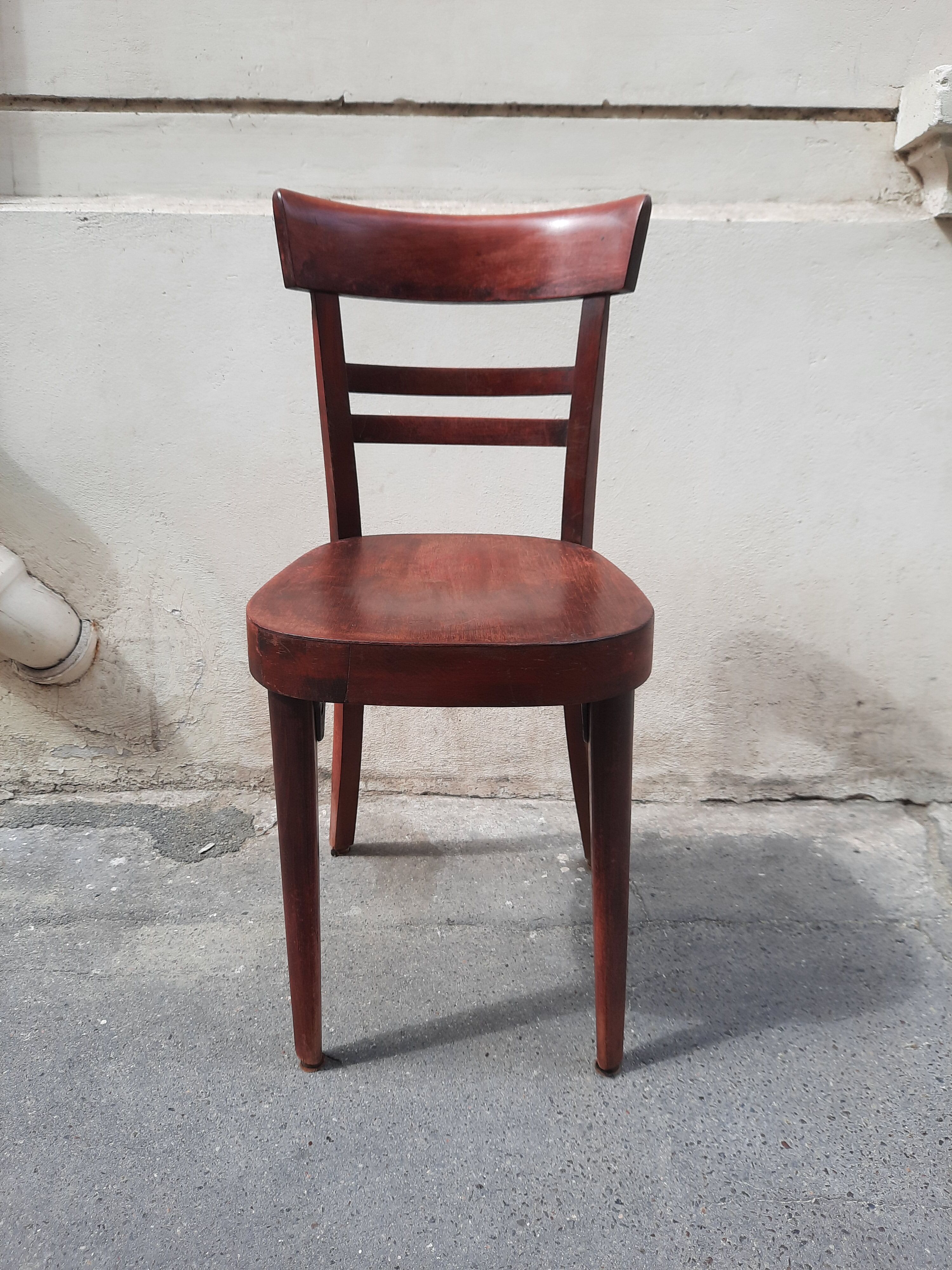 Art Deco bistro chair