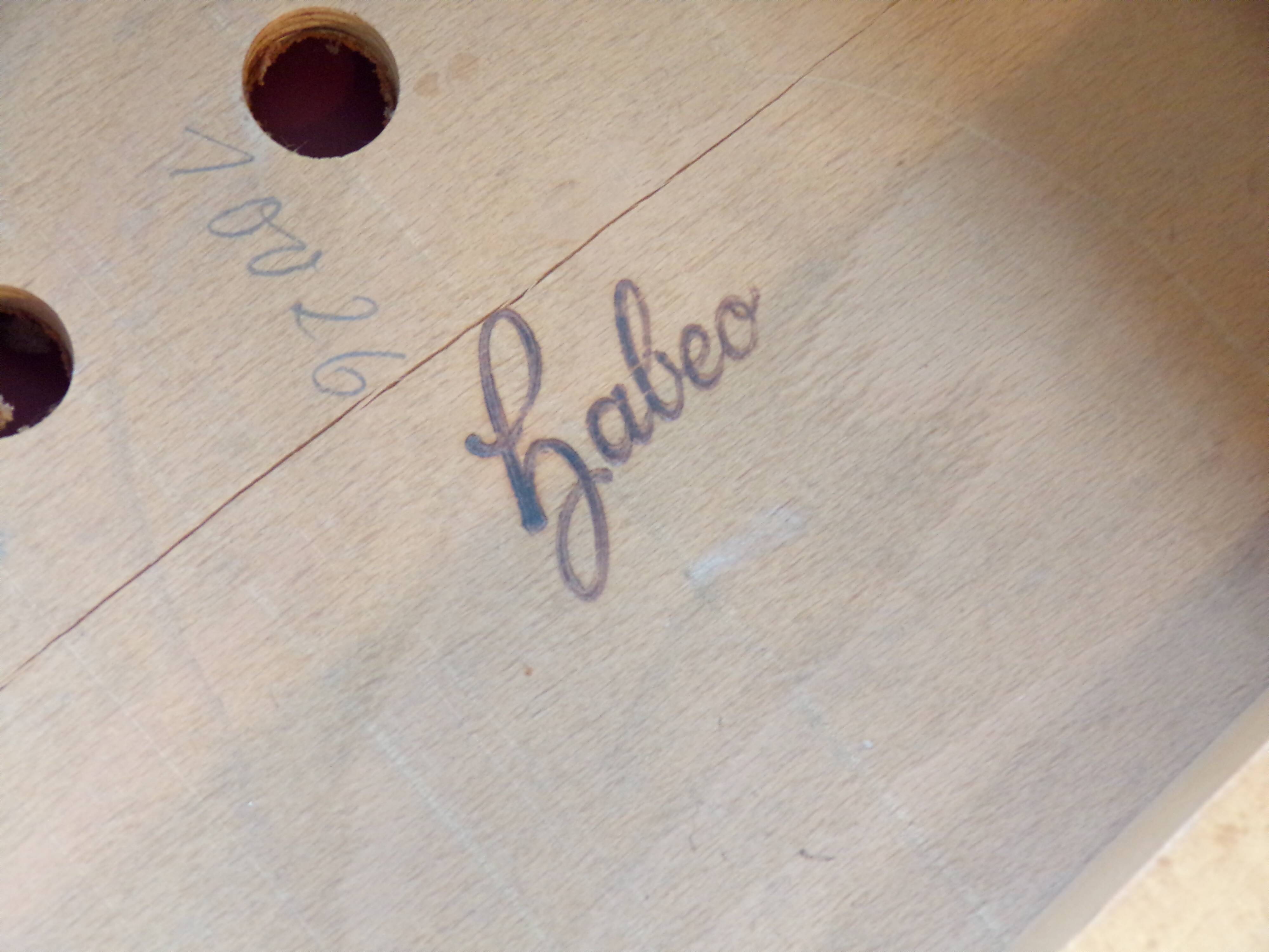 Set of 6 Habeo Scandinavian chairs