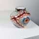 Handpainted Art Deco vase by Eva Stricker Zeisel for Schramberg