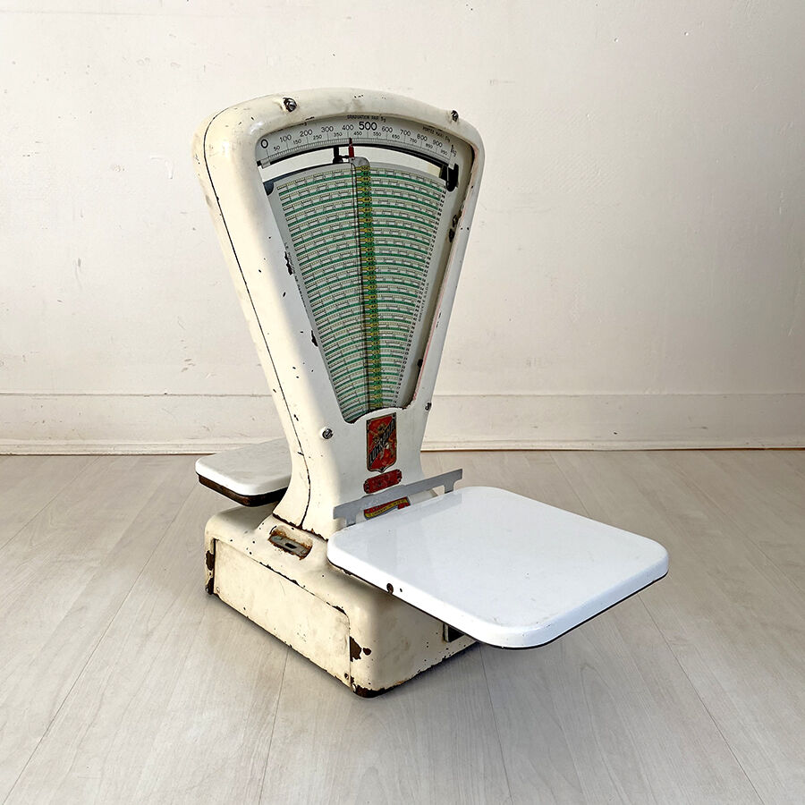50's vintage grocer's scale