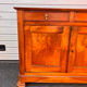 Antique solid wood sideboard – Louis-Philippe style, 2 doors & 2 drawers