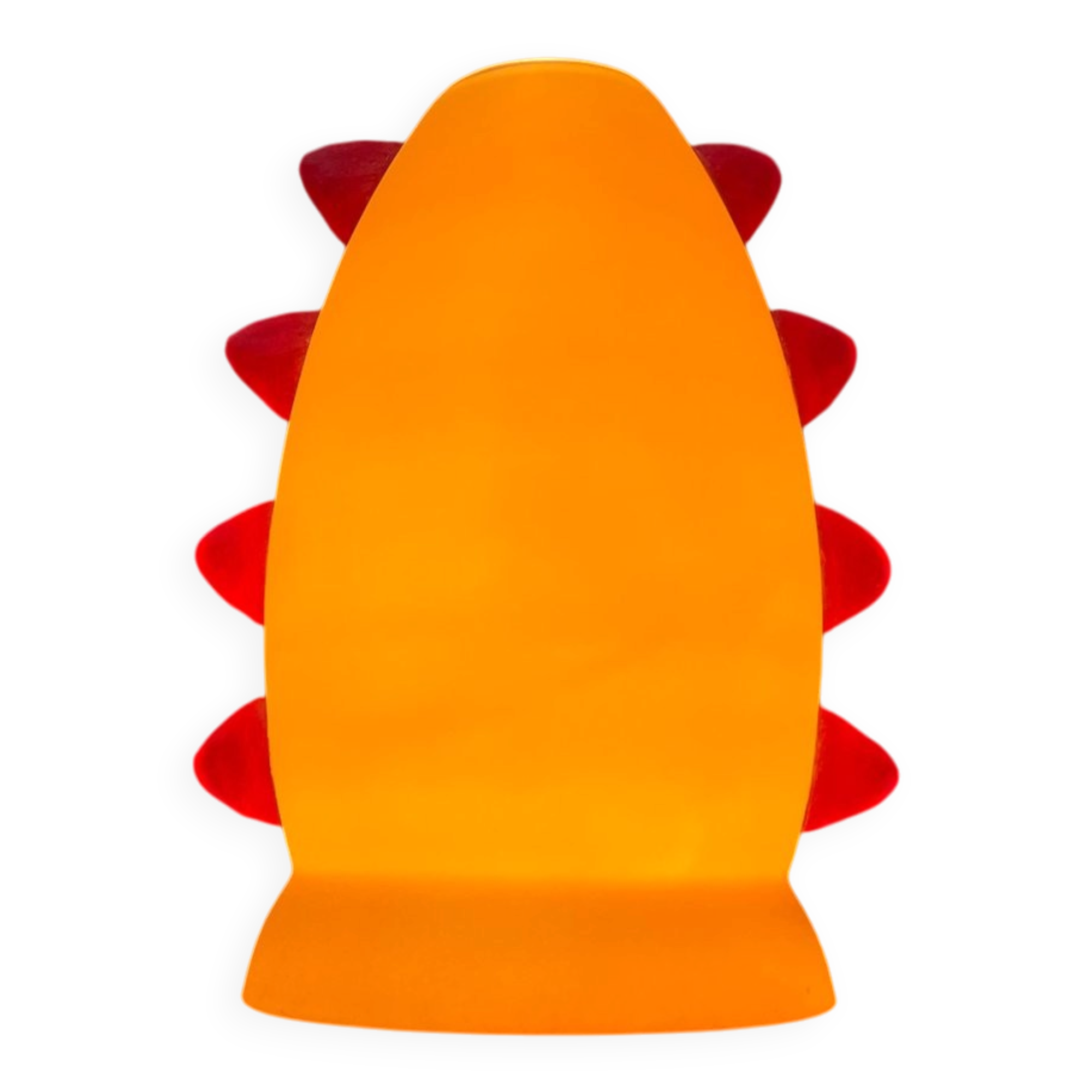 Postmodern glass table lamp from Trait D'Union, 1980s.
