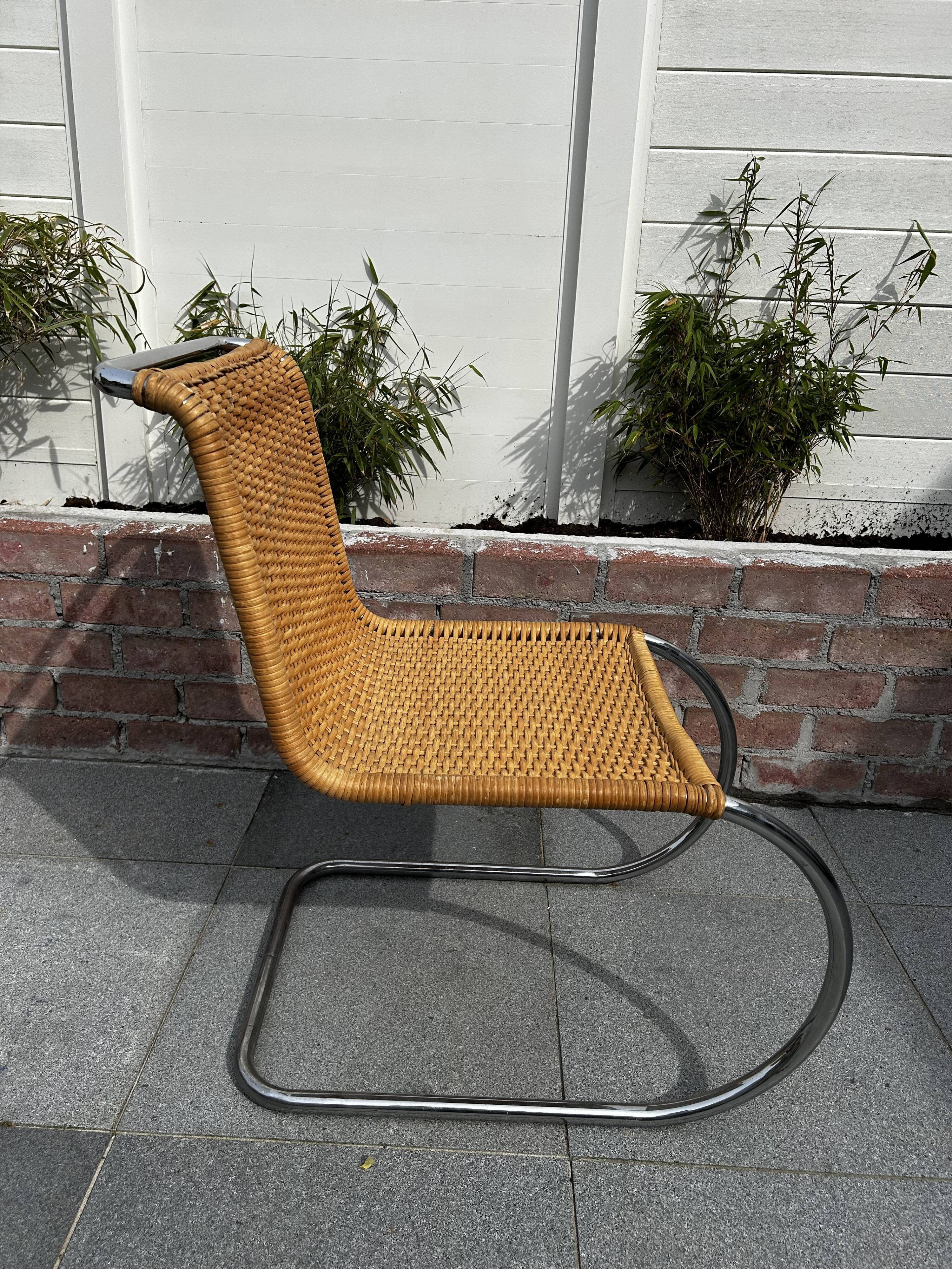 Mies Van Der Rohe Chair - MR10 - Cannage