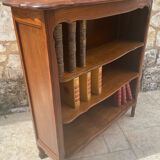 Petite Bibliothèque ou Bibus en Chêne de style Louis XV