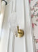 White Murano glass leaf wall light