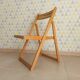 Chaise pliante vintage années 70/80