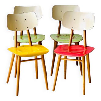Chaises de bistrot de TON, 1960'