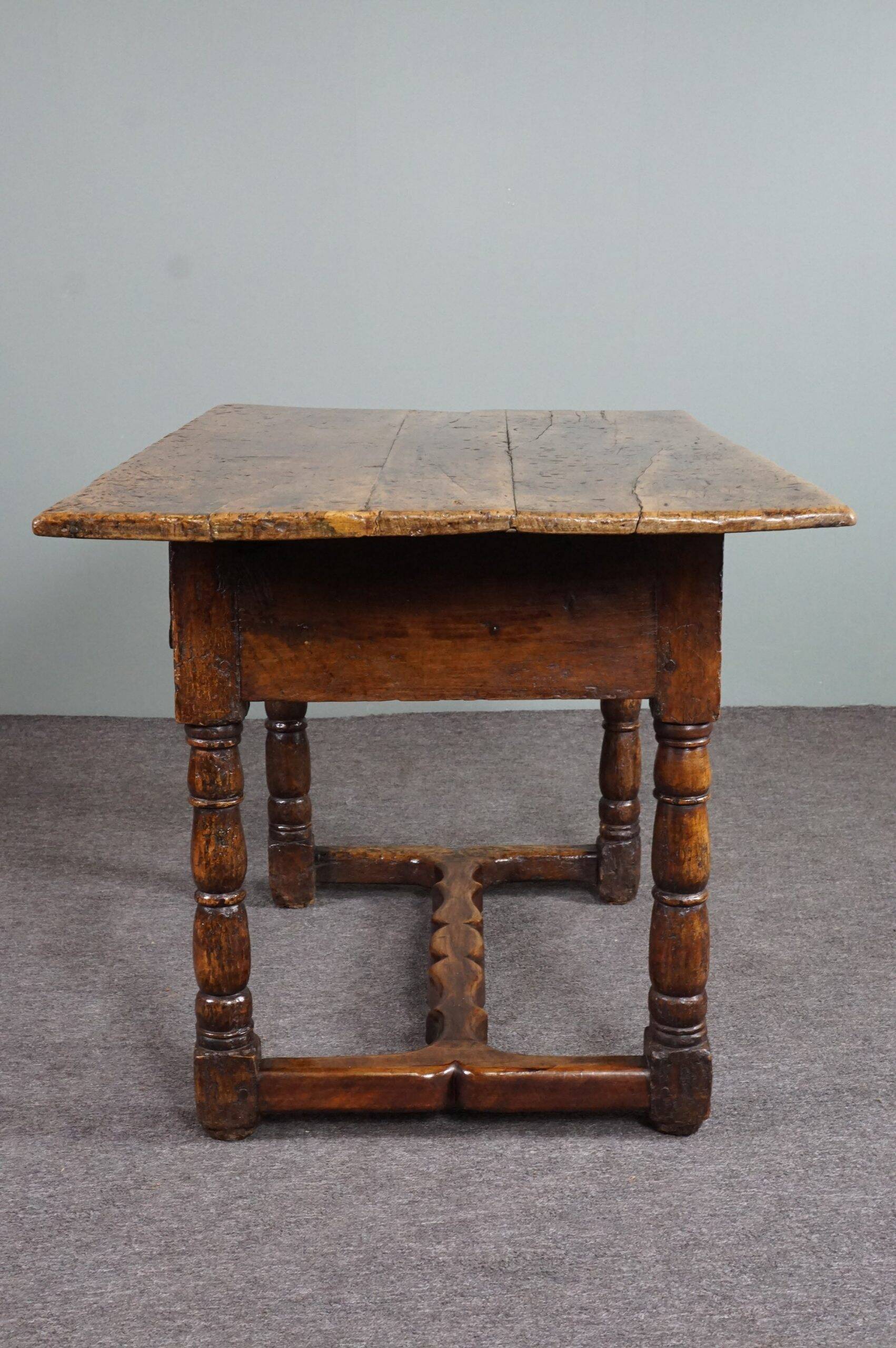 Antique Southern European entry table/side table, 17th century