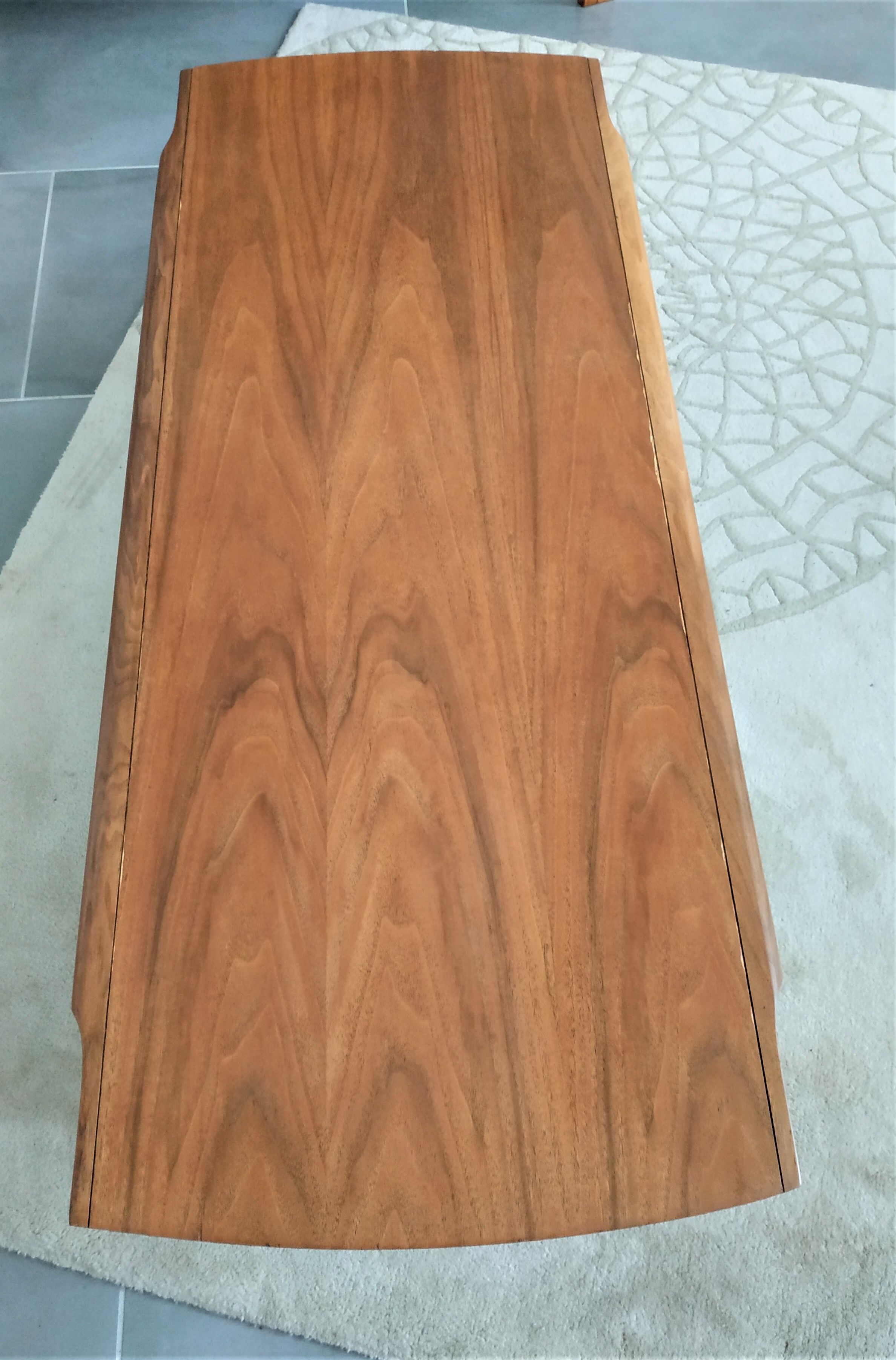 Haddon Hall's Scandinavian-style walnut coffee table