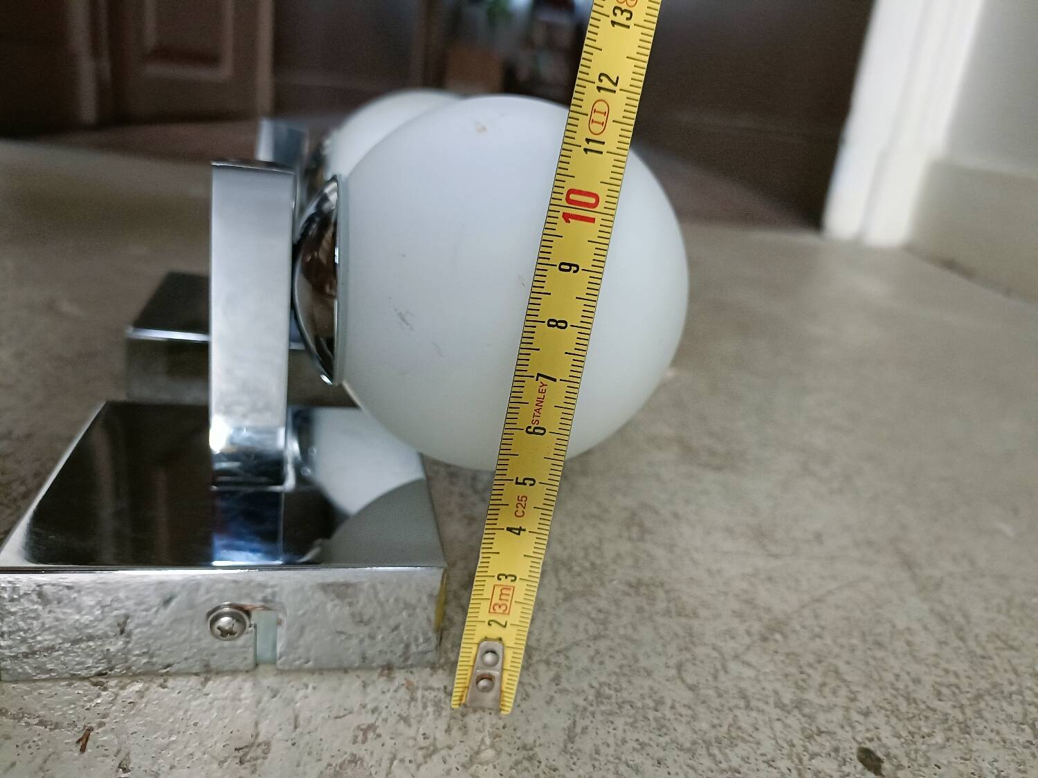 Space age wall lights