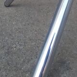 Vintage chrome foot round table
