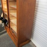 Double curtain binder, 1950-1960 in oak