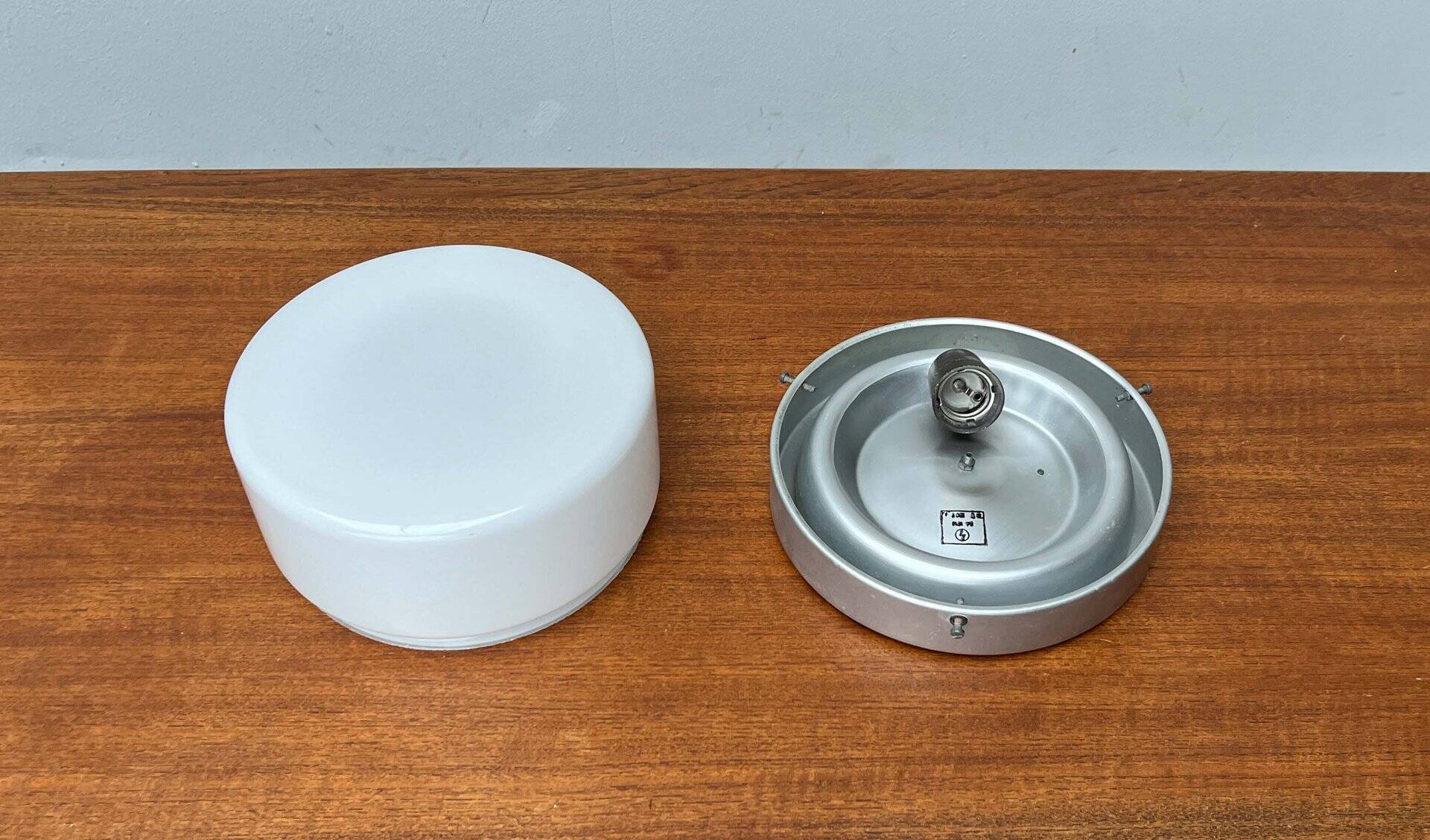 Modern Minimalist Ceiling Light from the Mid-Century by SLO Sähkölíikkeiden Oy Finland, 1960s