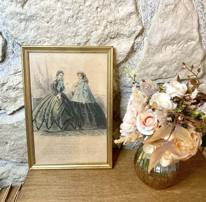 Antique prints "Les modes de Paris"