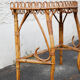 Rattan console