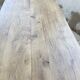 Solid oak farmhouse table 185cm