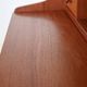 Tall mid-century teak secretary desk / Danish modern design / 1960s