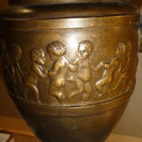 cherub vases