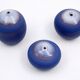 Set of 3 vintage blue miniature ceramics by Antonio Lampecco - Belgium