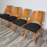 Chaises de Salle à Manger par Radomir Hoffman pour Ton, 1950s, Set de 4