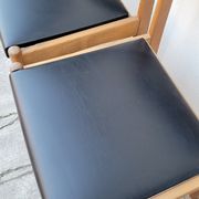 Série de 4 chaises scandinave vintage 1950