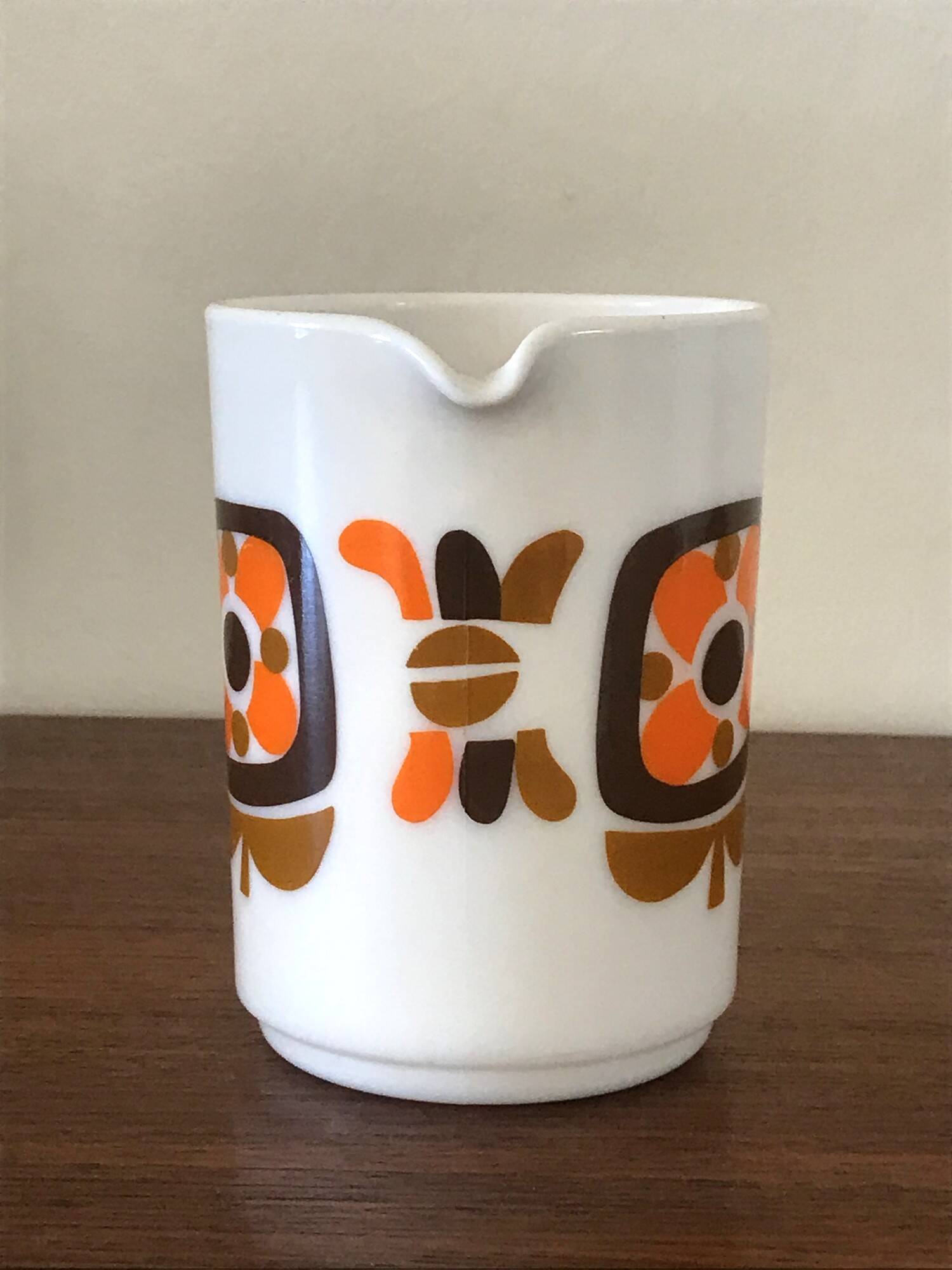 Mobil pitcher arcopal vintage 70s