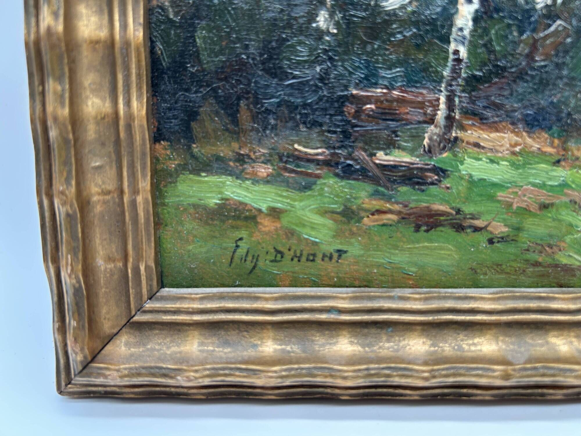 HSP by Edgard d'Hont (1861 - 1941) - the clearing