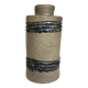 Vase bouteille style raku