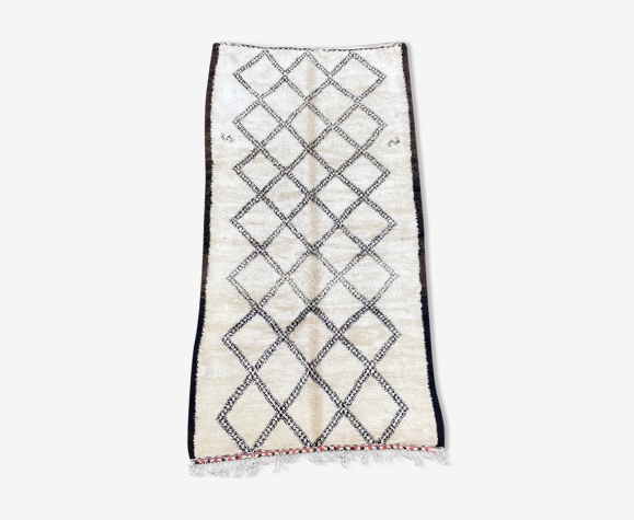 Tapis berbere Beni Ouarain ancien 200x430 cm