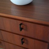 Danish vintage teak dressing table from the 1960s.