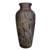 Vase verre soufflé, verrerie de Vianne